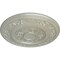 Ekena Millwork Nestor Ceiling Medallion (Fits Canopies up to 5"), Hand-Painted Flash Copper, 25 7/8"OD x 2 1/4"P CM25NEFCS - alternate 2